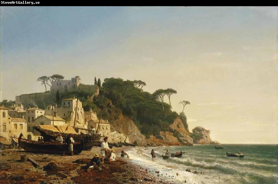 Andreas Achenbach Porto Venere am Ligurischen Meer